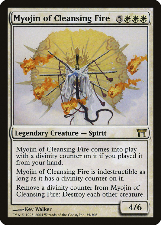 Myojin of Cleansing Fire - Foil