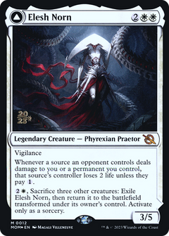 Elesh Norn // The Argent Etchings (0012) (Prerelease) (PMOM) - Foil