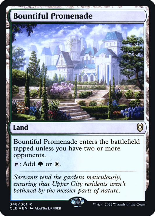 Bountiful Promenade (348) (Prerelease) - Foil