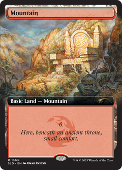 Mountain (1363) (Extended Art) - Foil