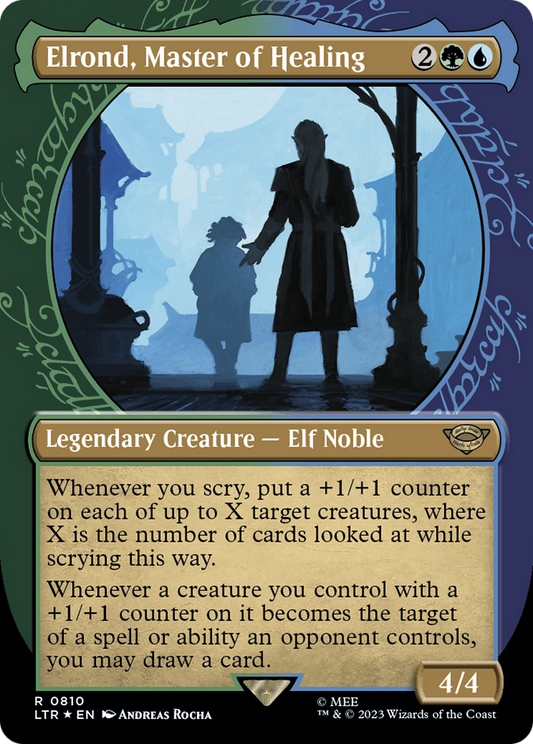 Elrond, Master of Healing (0810) (Showcase) - Surge Foil