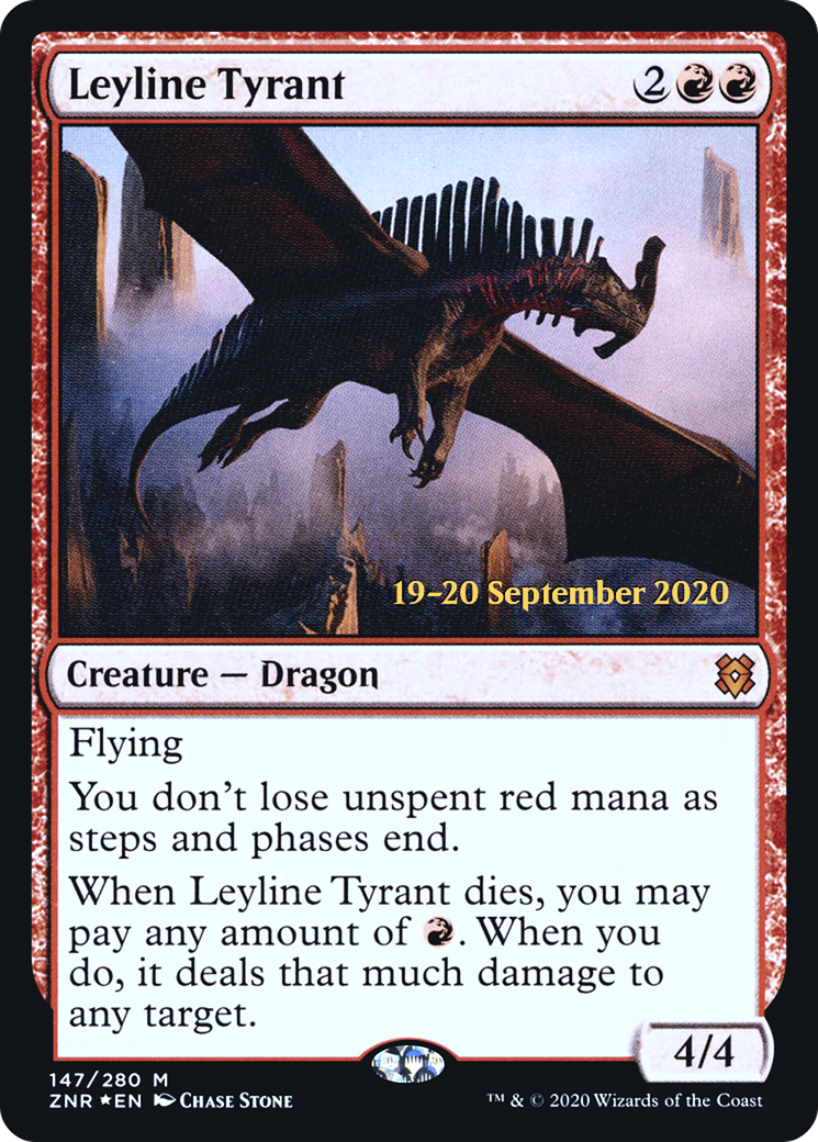 Leyline Tyrant (147) (Prerelease) - Foil
