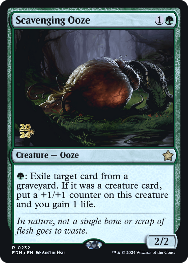 Scavenging Ooze (0232) (Prerelease) - Foil