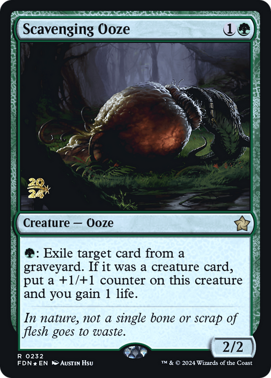 Scavenging Ooze (0232) (Prerelease) - Foil