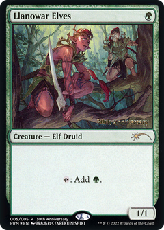 Llanowar Elves (005) (30th Anniversary) - Foil