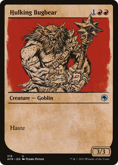 Hulking Bugbear (319) (Showcase) - Foil
