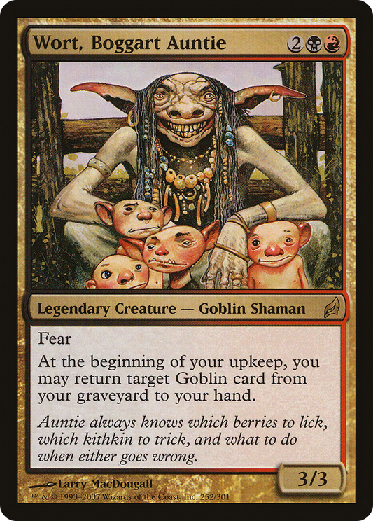 Wort, Boggart Auntie - Foil