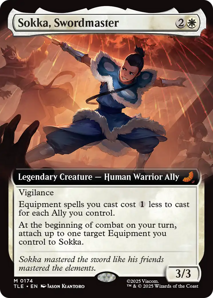 Sokka, Swordmaster (0174) (Extended Art) tle