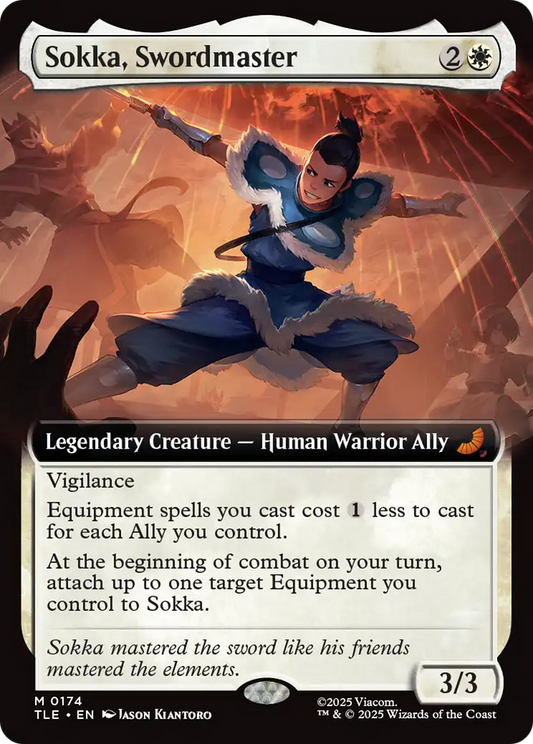 Sokka, Swordmaster (0174) (Extended Art) - Foil tle