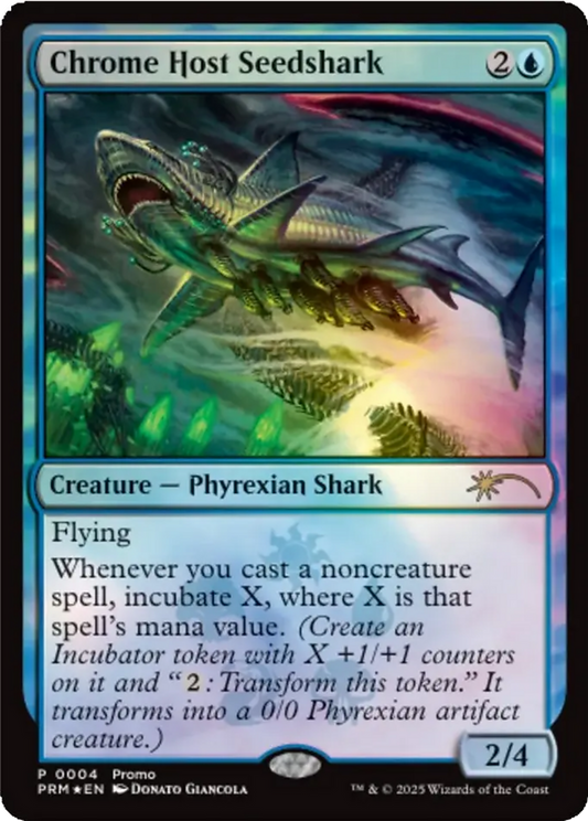 Chrome Host Seedshark (0004) - Foil pmei