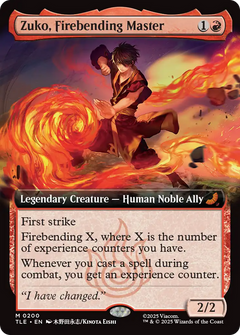 Zuko, Firebending Master (0200) (Extended Art) tle