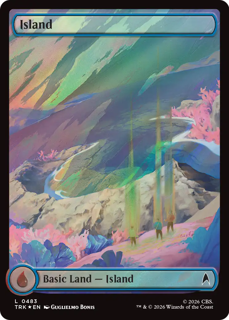 Island (0483) (TRK) - Surge Foil