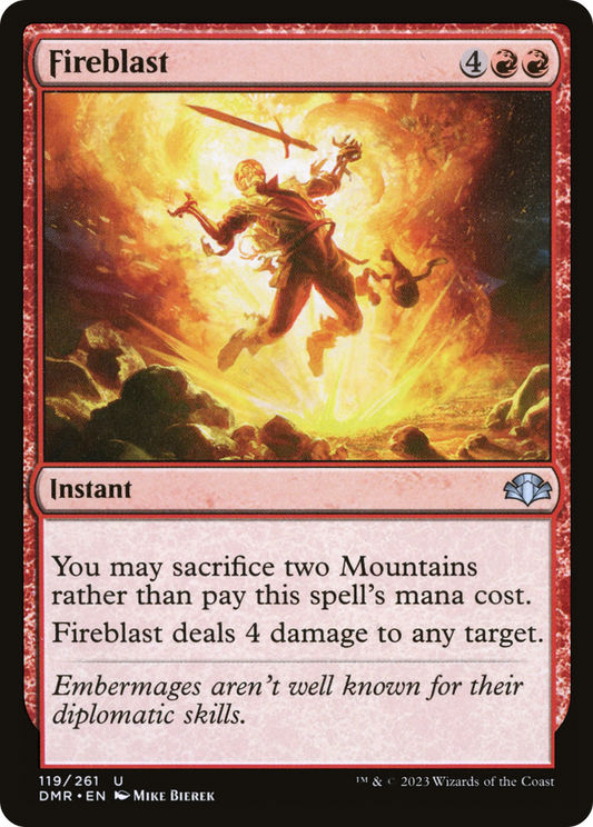 Fireblast - Foil