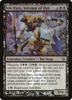 Ink-Eyes, Servant of Oni (71) (Prerelease) - Foil