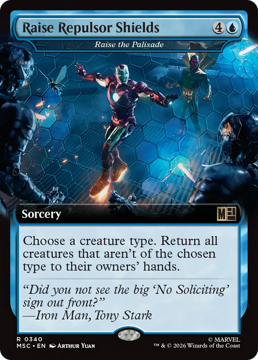 Raise Repulsor Shields [Raise the Palisade] (0340) (Extended Art) (MSC)