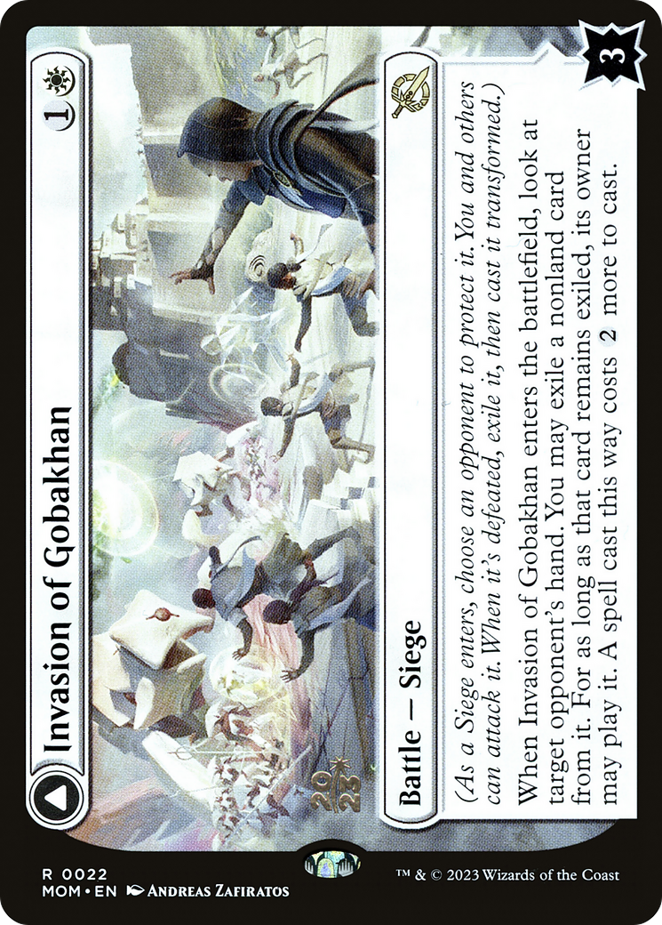 Invasion of Gobakhan // Lightshield Array (0022) (Prerelease) (PMOM) - Foil