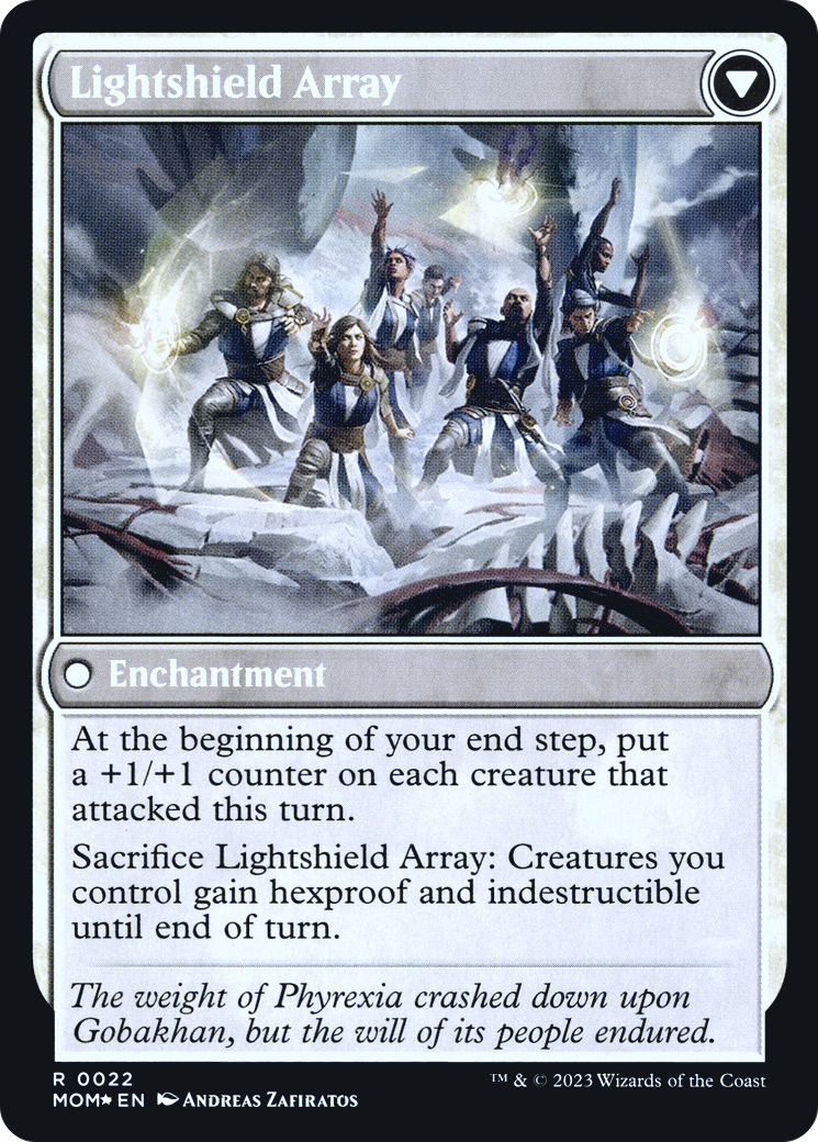 Invasion of Gobakhan // Lightshield Array (0022) (Prerelease) (PMOM) - Foil