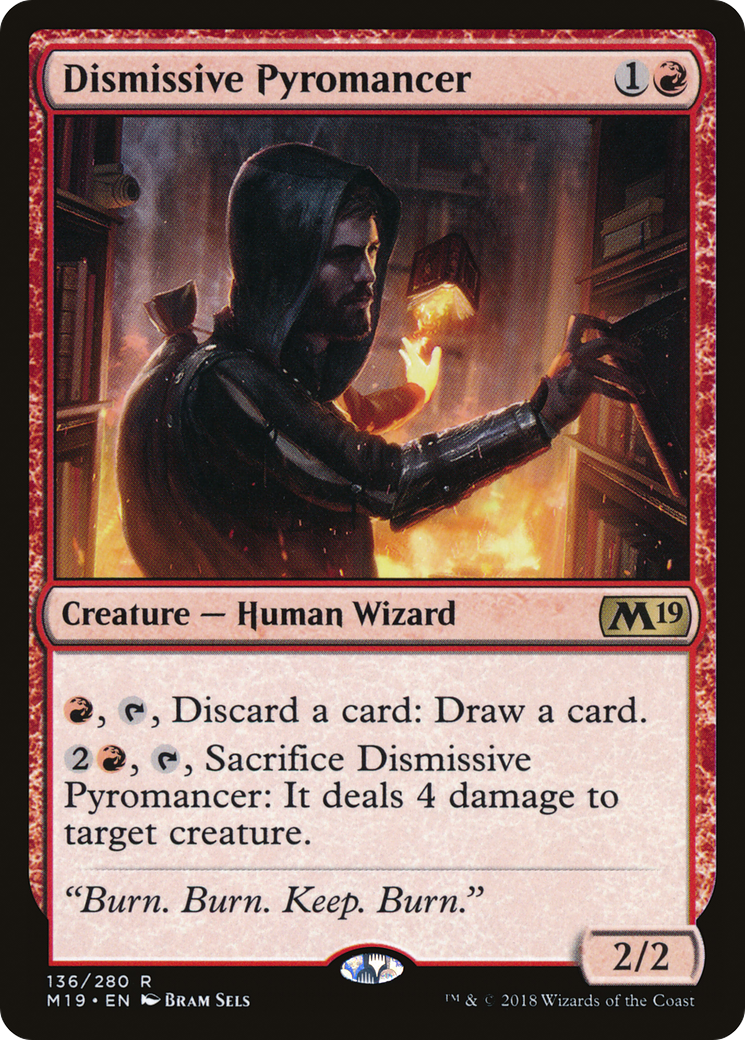 Dismissive Pyromancer - Foil