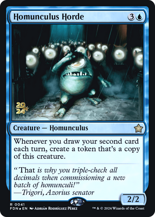 Homunculus Horde (0041) (Prerelease) - Foil