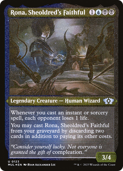 Rona, Sheoldred's Faithful (0123) - Foil Etched