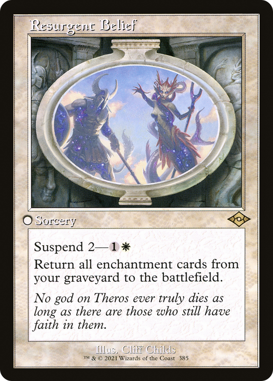 Resurgent Belief (385) (Retro Frame) - Foil