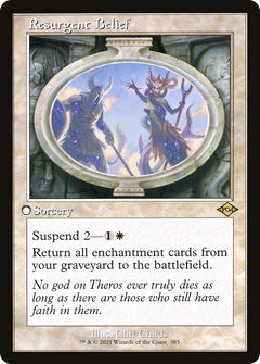 Resurgent Belief (385) (Retro Frame) - Foil Etched