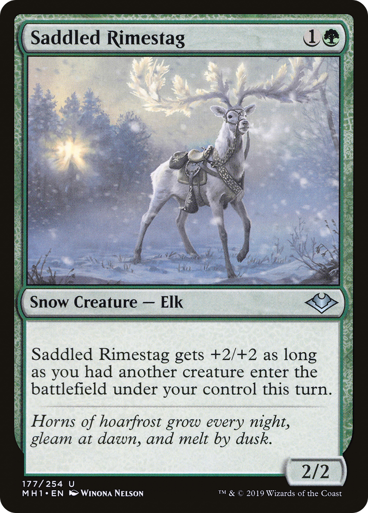 Saddled Rimestag - Foil