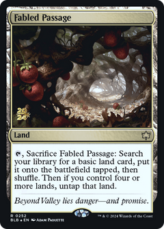 Fabled Passage (0252) (Prerelease) - Foil