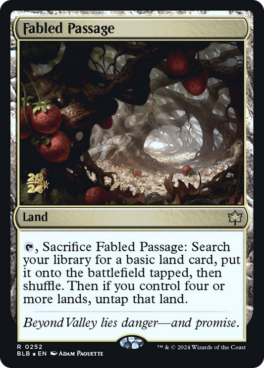 Fabled Passage (0252) (Prerelease) - Foil