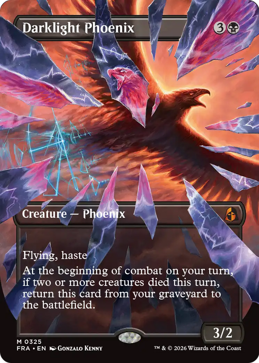 Darklight Phoenix (0325) (Borderless) (FRA) - Foil
