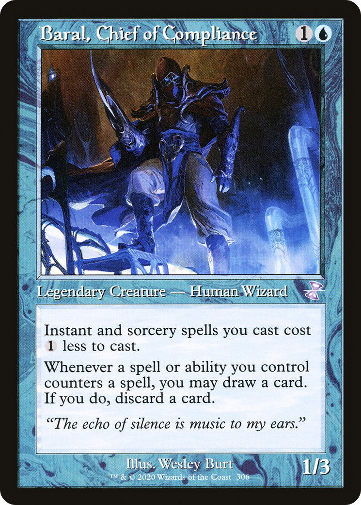 Baral, Chief of Compliance - Foil