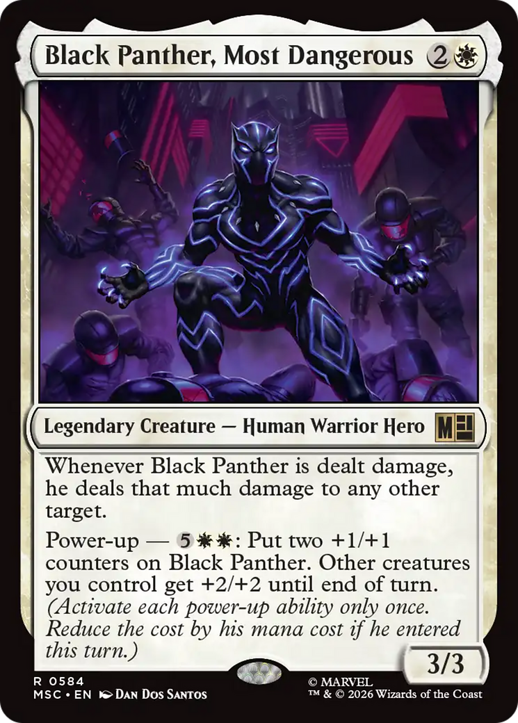 Black Panther, Most Dangerous (MSC)