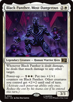 Black Panther, Most Dangerous (MSC)