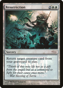 Resurrection (006) (FNM) - Foil