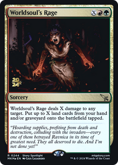 Worldsoul's Rage (0244) (Prerelease) - Foil