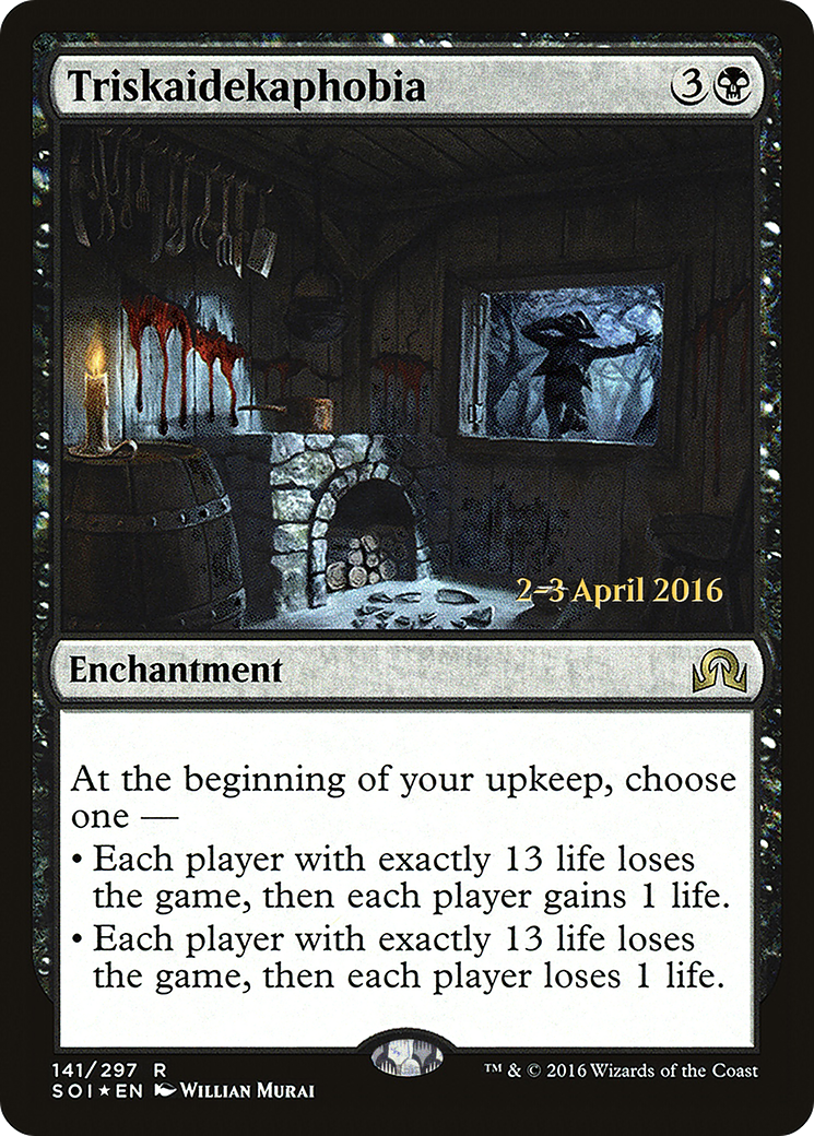 Triskaidekaphobia (141) (Prerelease) - Foil