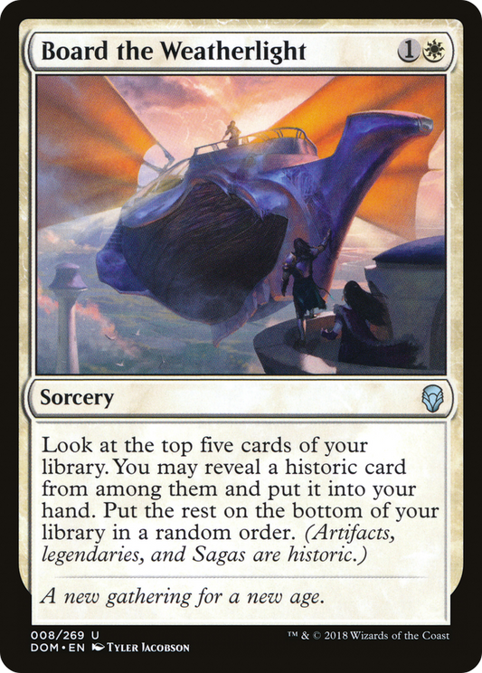Board the Weatherlight - Foil