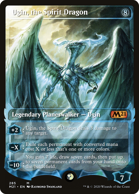 Ugin, the Spirit Dragon (285) (Showcase) - Foil