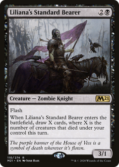 Liliana's Standard Bearer (110) (Promo Pack) - Foil