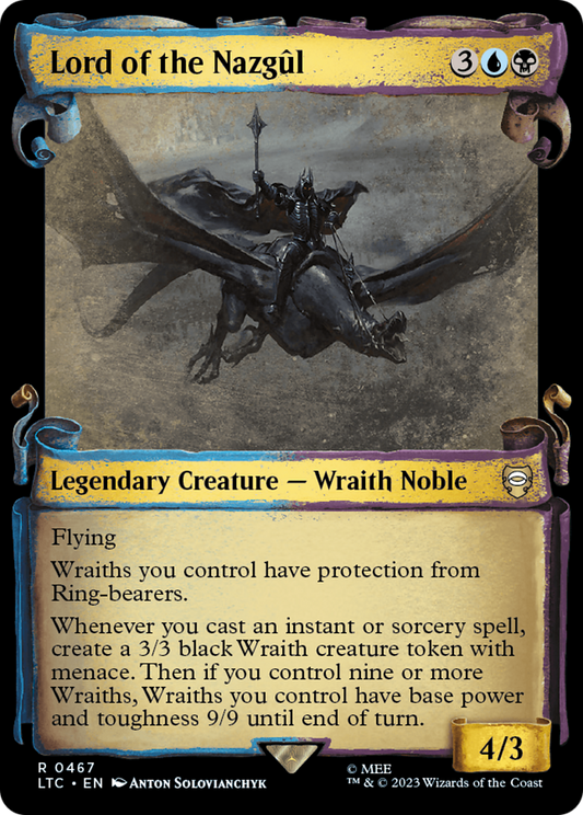 Lord of the Nazgul (0467) (Showcase) - Silver Foil