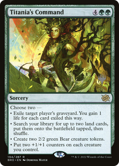 Titania's Command (194) (Promo Pack) - Foil