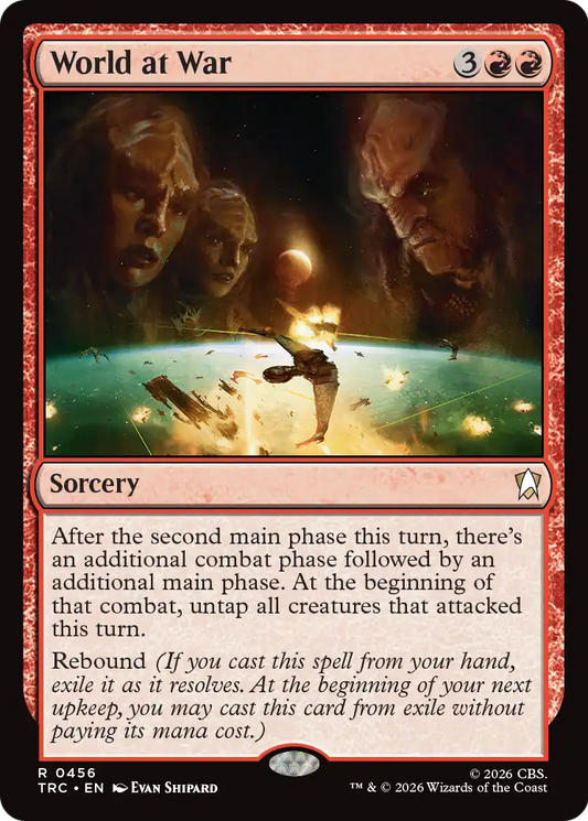 World at War (0456) (TRC) - Surge Foil