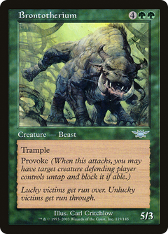 Brontotherium - Foil