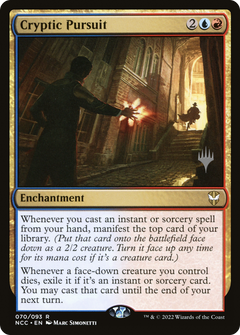 Cryptic Pursuit (070) (Promo Pack) - Foil