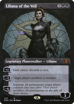 Liliana of the Veil (373) (Borderless) - Foil