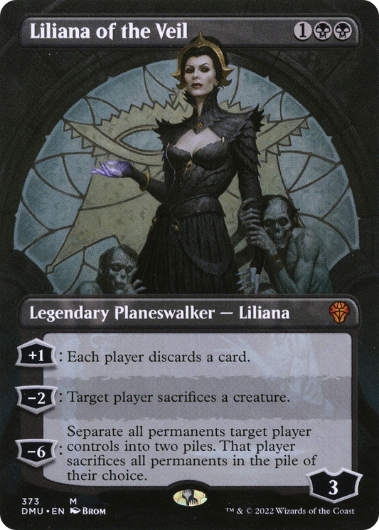 Liliana of the Veil (373) (Borderless) - Foil