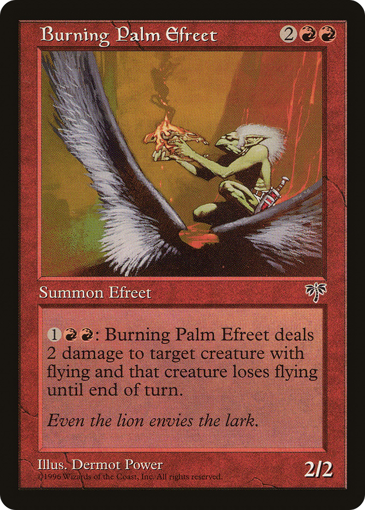 Burning Palm Efreet