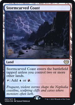 Stormcarved Coast (265) (Prerelease) - Foil