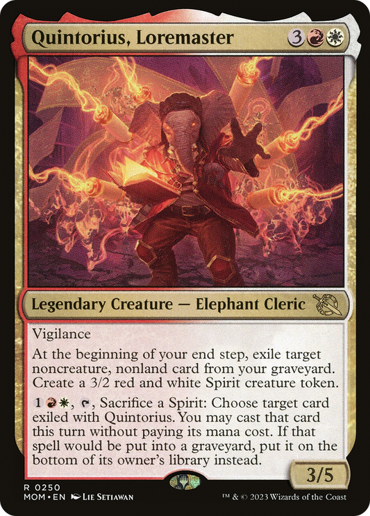 Quintorius, Loremaster - Foil
