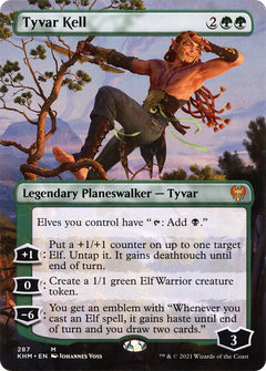 Tyvar Kell (287) (Borderless) - Foil